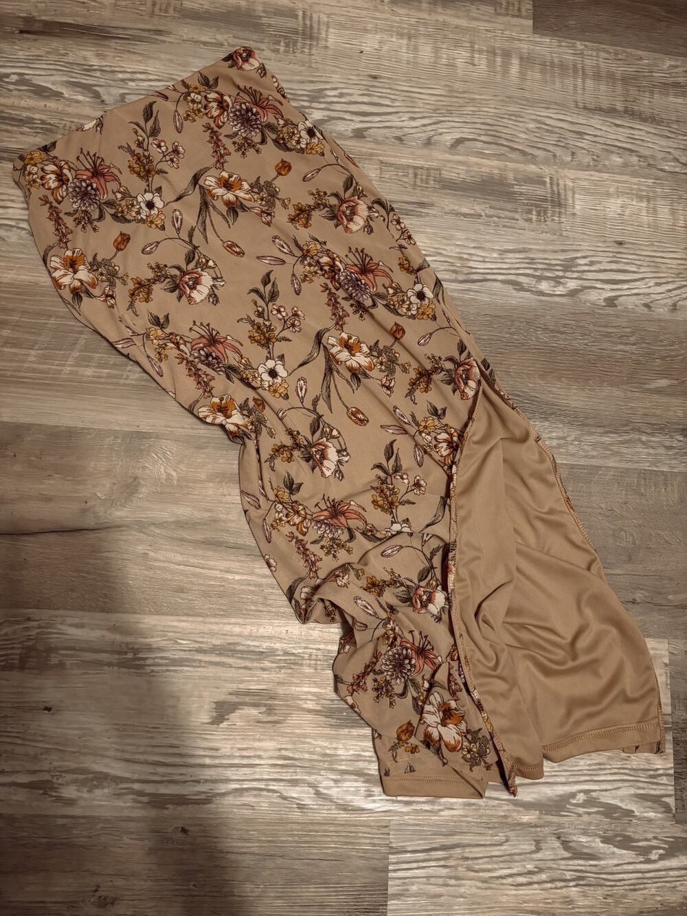 floral skirt